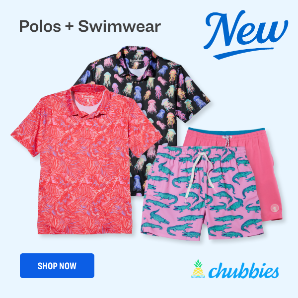 Polos + Swimwear