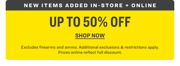 Up to 50% Off