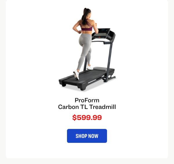 ProForm Carbon TL Treadmill