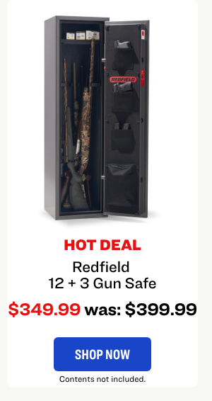Redfield 12 + 3 Gun Safe