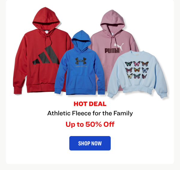 Athletic Fleece for the Family