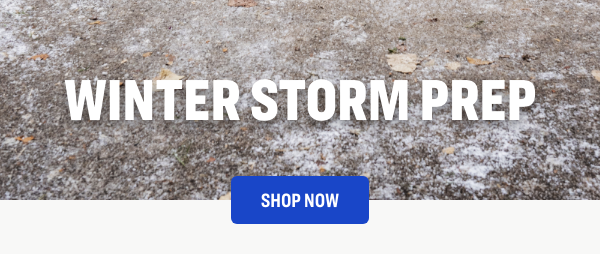 WINTER STORM PREP
