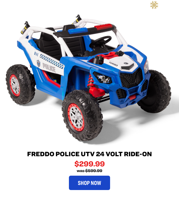Freddo Police UTV 24 Volt