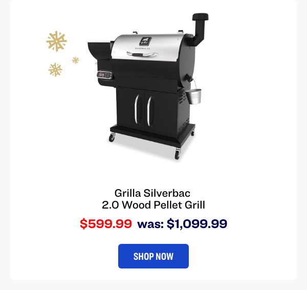 Grilla Silverbac 2.0 Wood Pellet Grill