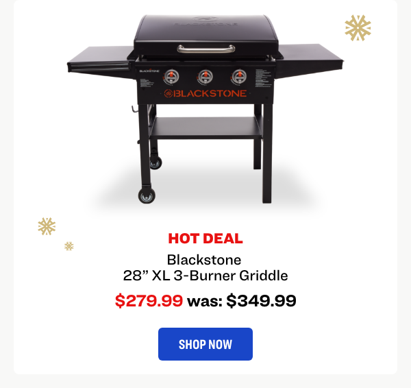 Blackstone 28” XL 3-Burner Griddle