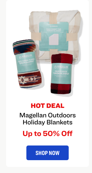 Magellan Outdoors Holiday Blankets
