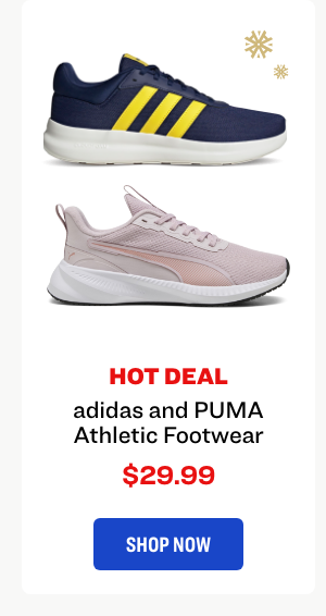 adidas and PUMA Athletic Footwear