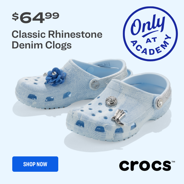 Denim Crocs