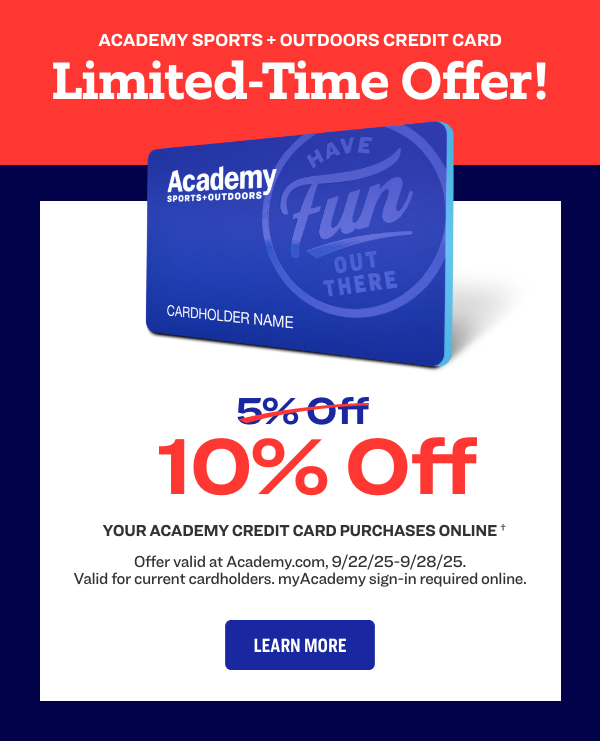 Academy Credit Card