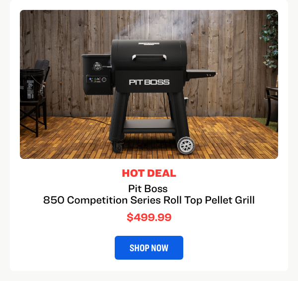 850 Competition Series Pit Boss