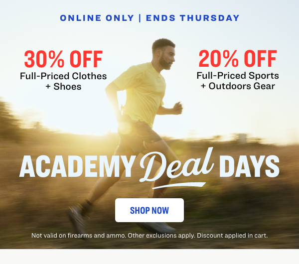Academy Deal Days