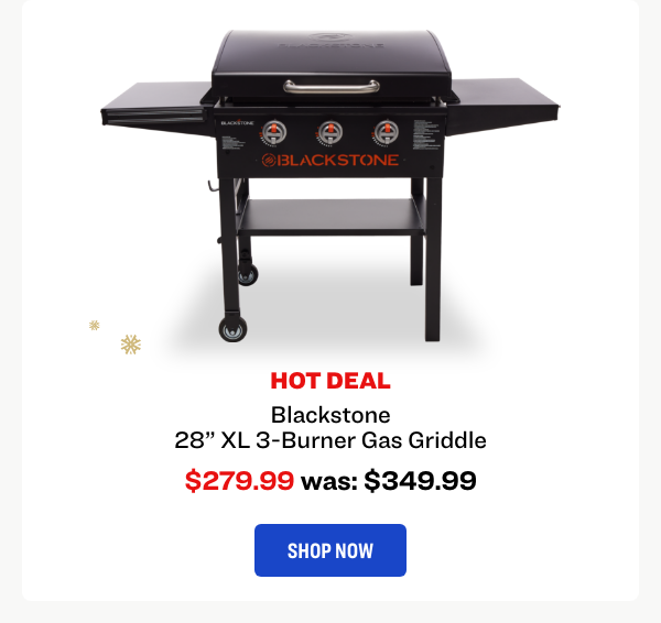 Blackstone 28” XL 3-Burner Gas Griddle