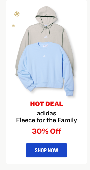 Adidas Fleece for the Family