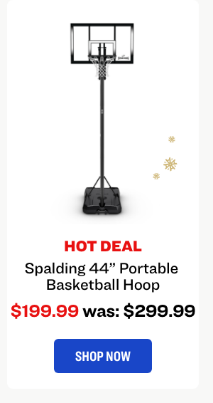 Spalding 44” Portable Basketball Hoop