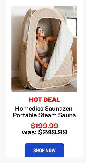 HoMedics SaunaZen Portable Steam Sauna