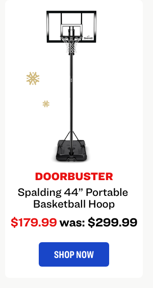 Spalding 44” Portable Basketball Hoop