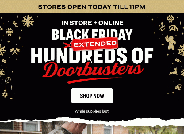 EXTENDED Doorbusters