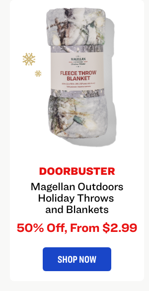 Magellan Outdoors Holiday Throws and Blankets