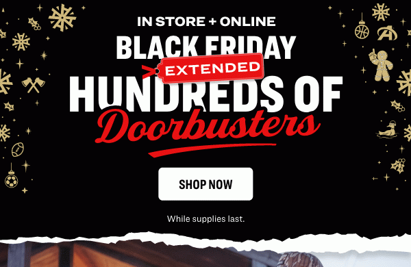 Hundreds of Doorbusters