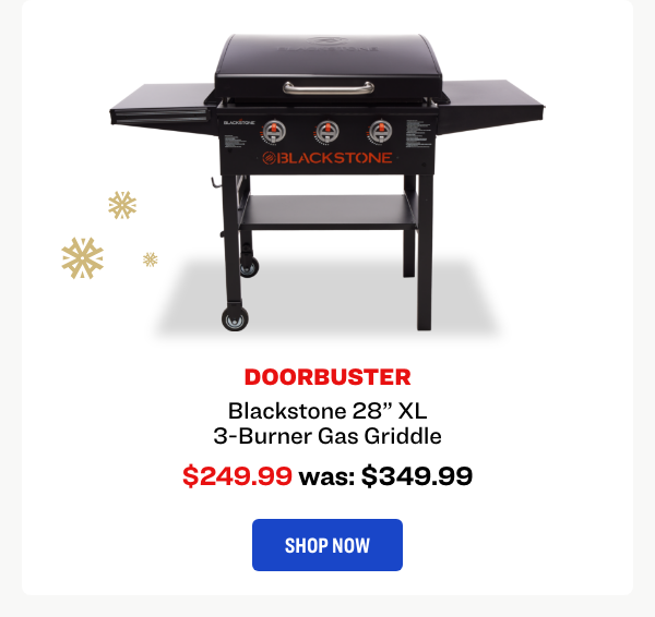 Blackstone 28” XL 3-Burner Gas Griddle