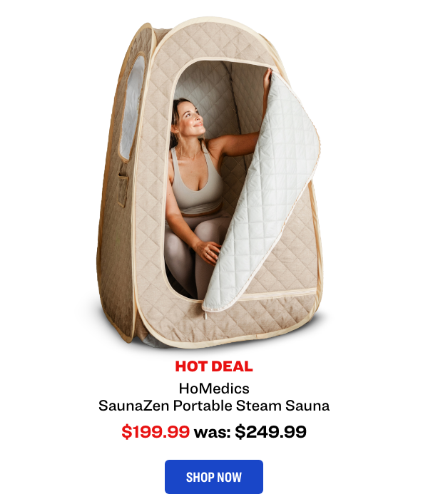 HoMedics SaunaZen Portable Steam Sauna