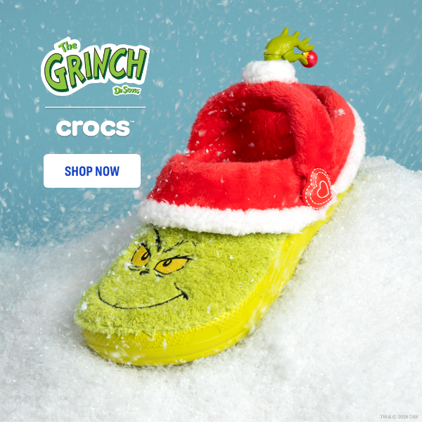 The Grinch crocs