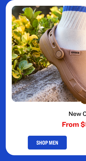 New Crocs From $ 54.99 | Shop Men