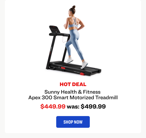 APEX 300 SMART Motorized Treadmill
