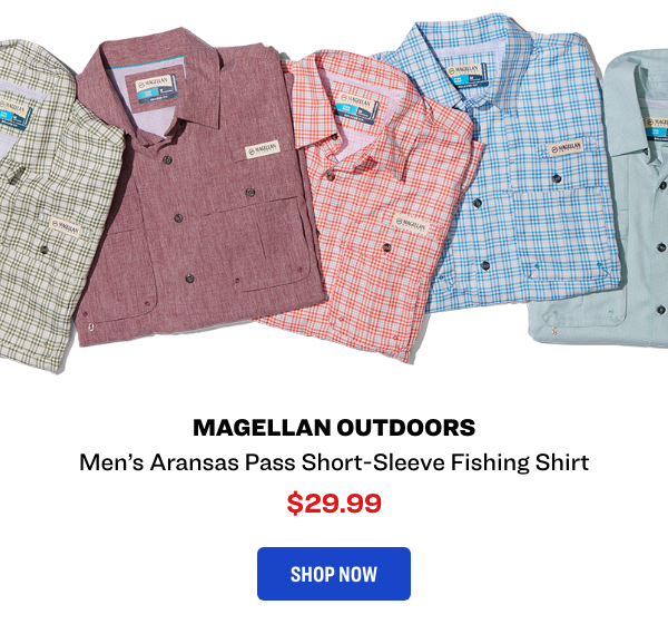 Men's Aransas Pass Short-Sleeve Fishing Shirt