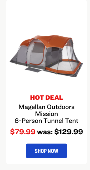 Magellan Outdoors Mission 6-Person Tunnel Tent