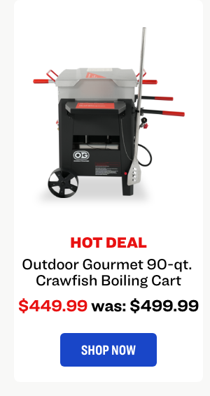 Outdoor Gourmet 90-qt. Crawfish Boiling Cart