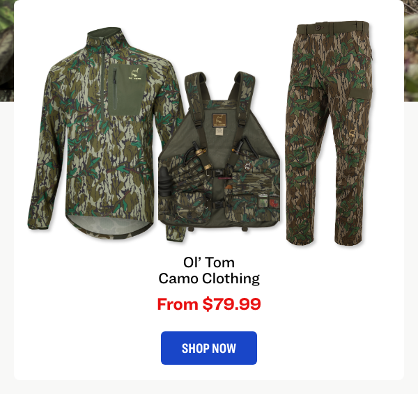 Ol' Tom Camo Clothing