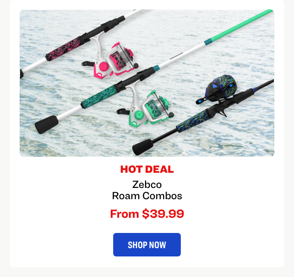 Zebco Roam Combos