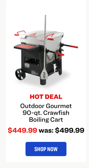 Outdoor Gourmet 90-qt. Crawfish Boiling Cart