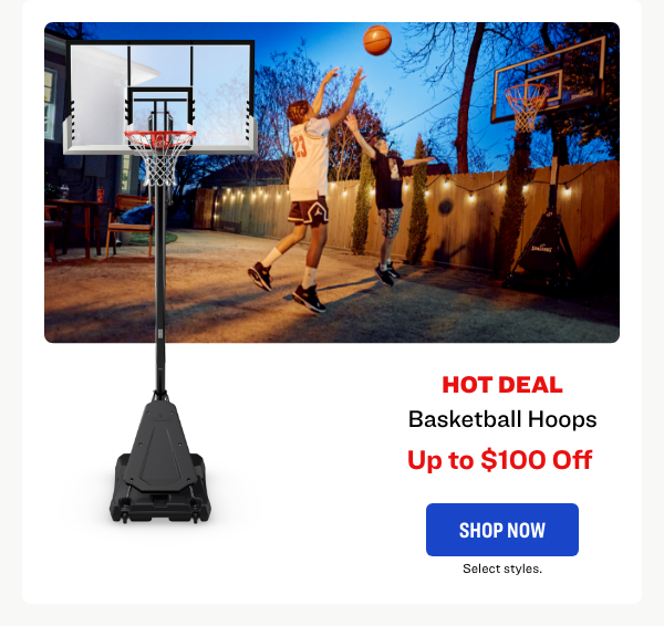 Spalding Basketball Hoops