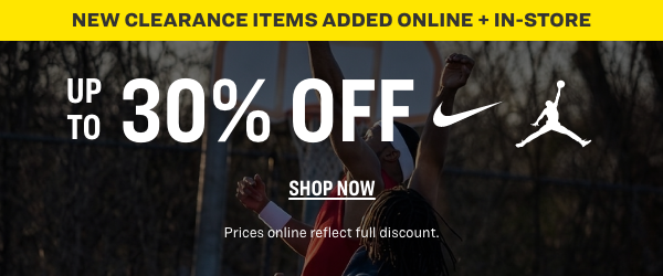 New Clearance Items Added Online and In-Store