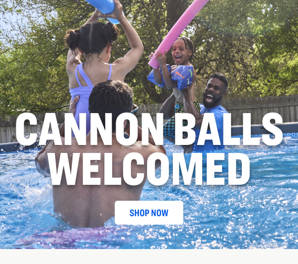 CANNON BALLS WELCOMED
