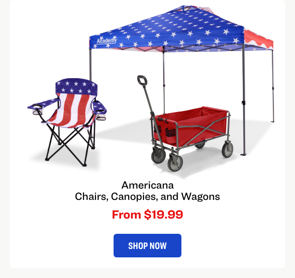 Americana Chairs, Canopies, and Wagons