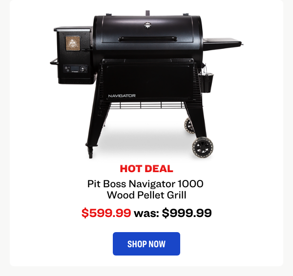 Pit Boss Navigator 1000 Wood Pellet Grill