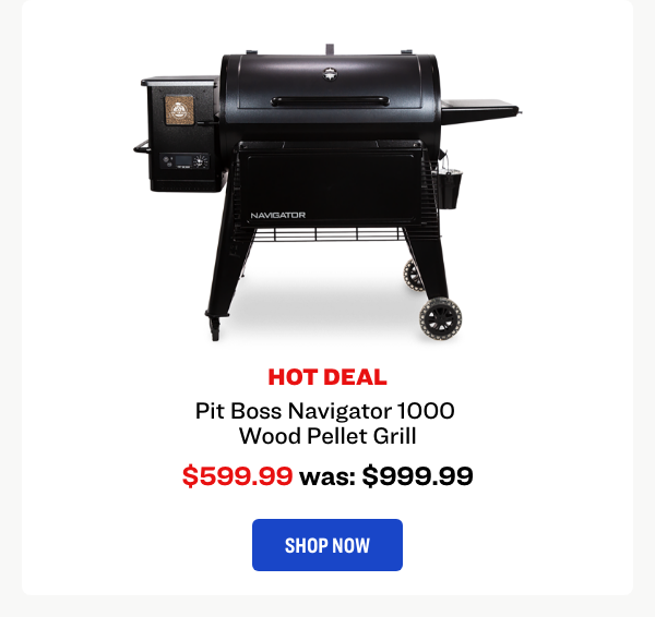 Pit Boss Navigator 1000 Wood Pellet Grill