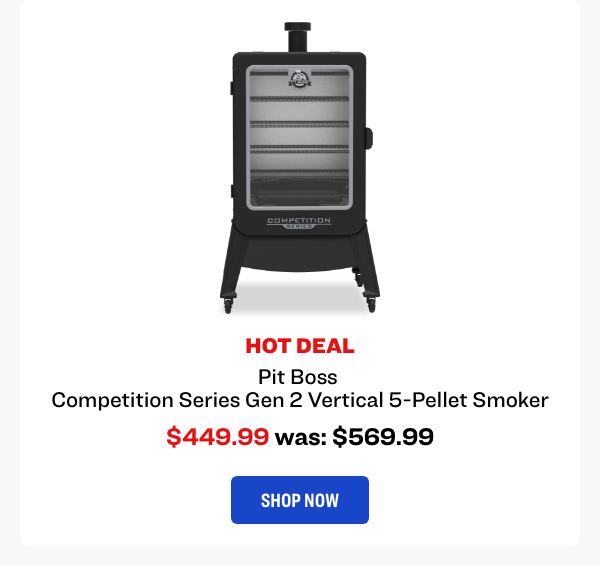 Pit Boss Competition Series Gen 2 Vertical 5-Pellet Smoker