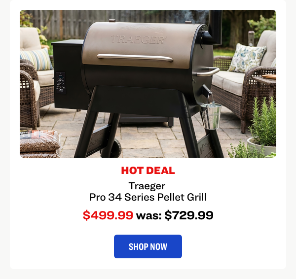 Traeger Pro 34 Series Pellet Grill