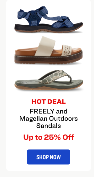 FREELY and Magellan Outdoors Sandals