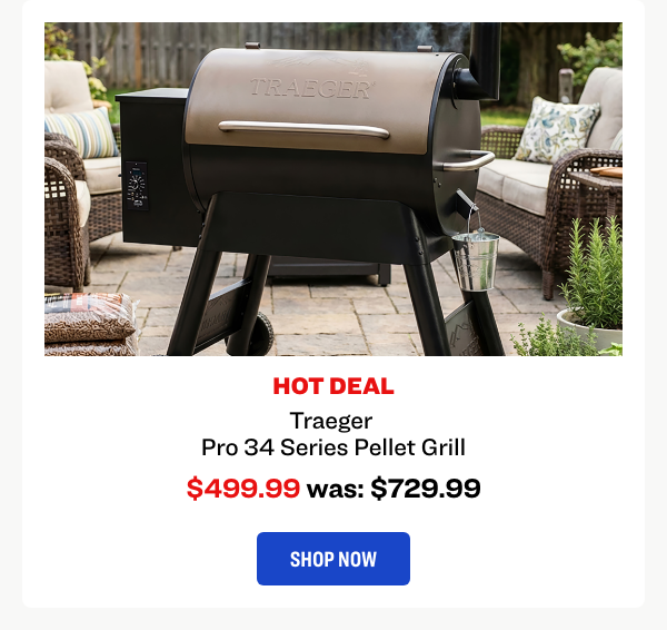 Traeger Pro 34 Series Pellet Grill