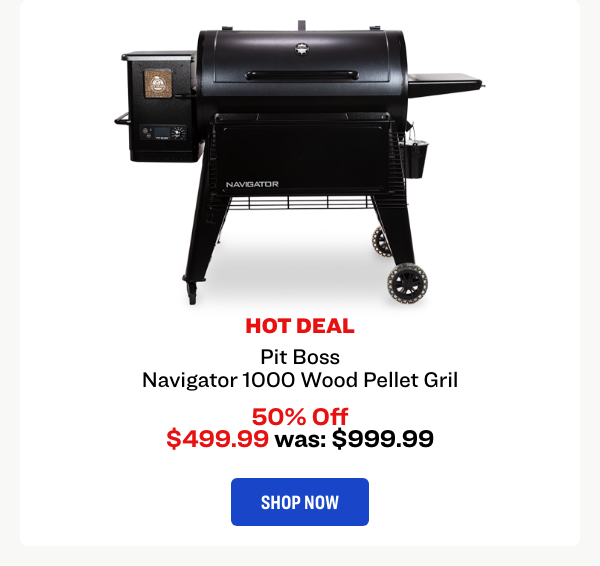 Pit Boss Navigator 1000 Wood Pellet Gril