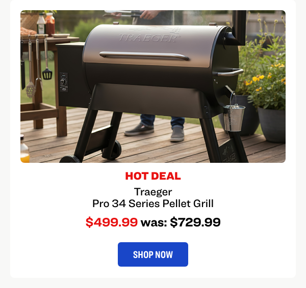 Traeger Pro 34 Series Pellet Grill
