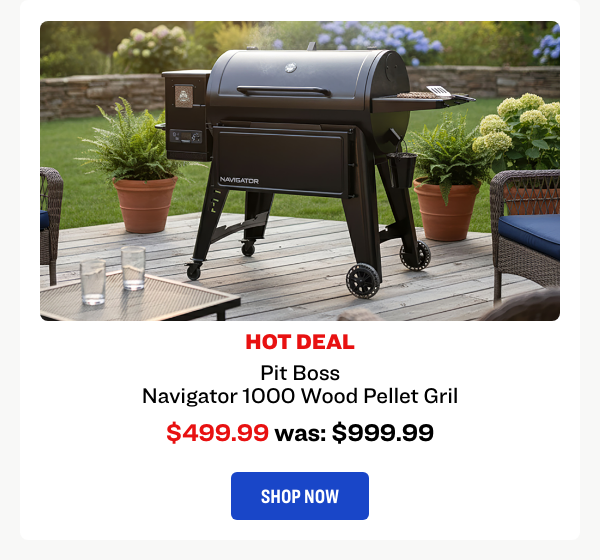 Pit Boss Navigator 1000 Wood Pellet Gril