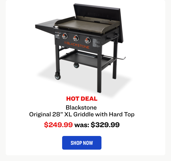 Blackstone Original 28" XL Griddle with Hard Top