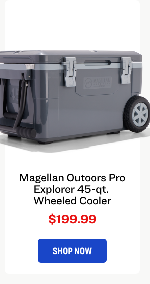 Magellan Outoors Pro Explorer 45-qt. Wheeled Cooler