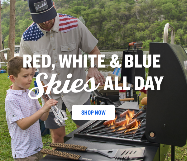 RED, WHITE, & BLUE Skies ALL DAY